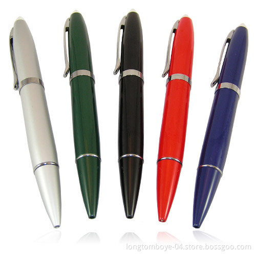 Colourful Metal Pen Shape USB Pendrive Full Memory